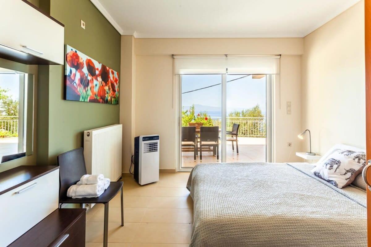 Aigli Fully Equipped Getaway - Seaview Lux Retreat Villa Kalamata Exterior foto