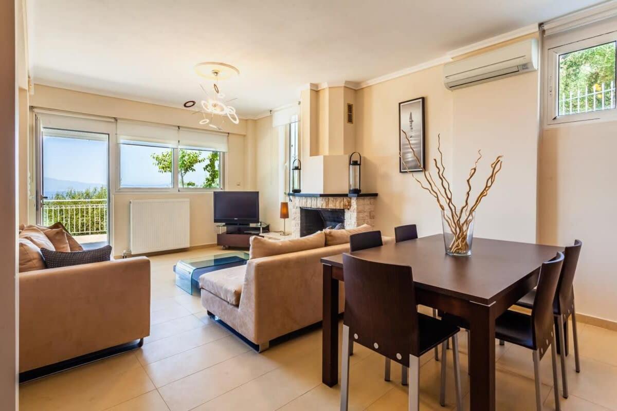 Aigli Fully Equipped Getaway - Seaview Lux Retreat Villa Kalamata Exterior foto